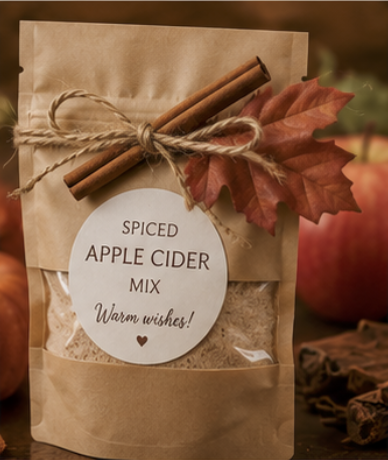 Spice Apple Cider Wedding Party Favor